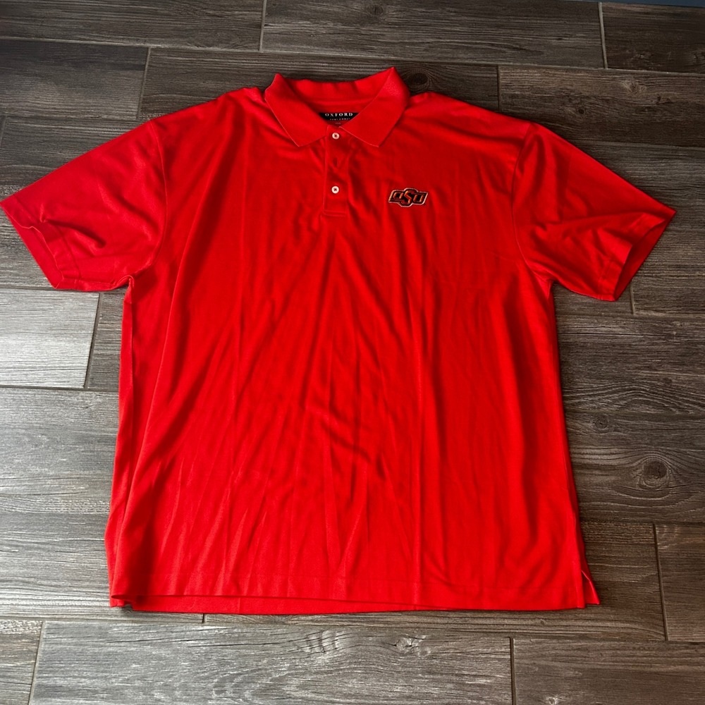Big & Tall Game Day Shirt‎ XXXL OSU Cowboys Okstate Short Sleeve Men's Golf